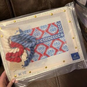 Anne Fisher Needlepoint Clutch Canvas Kit